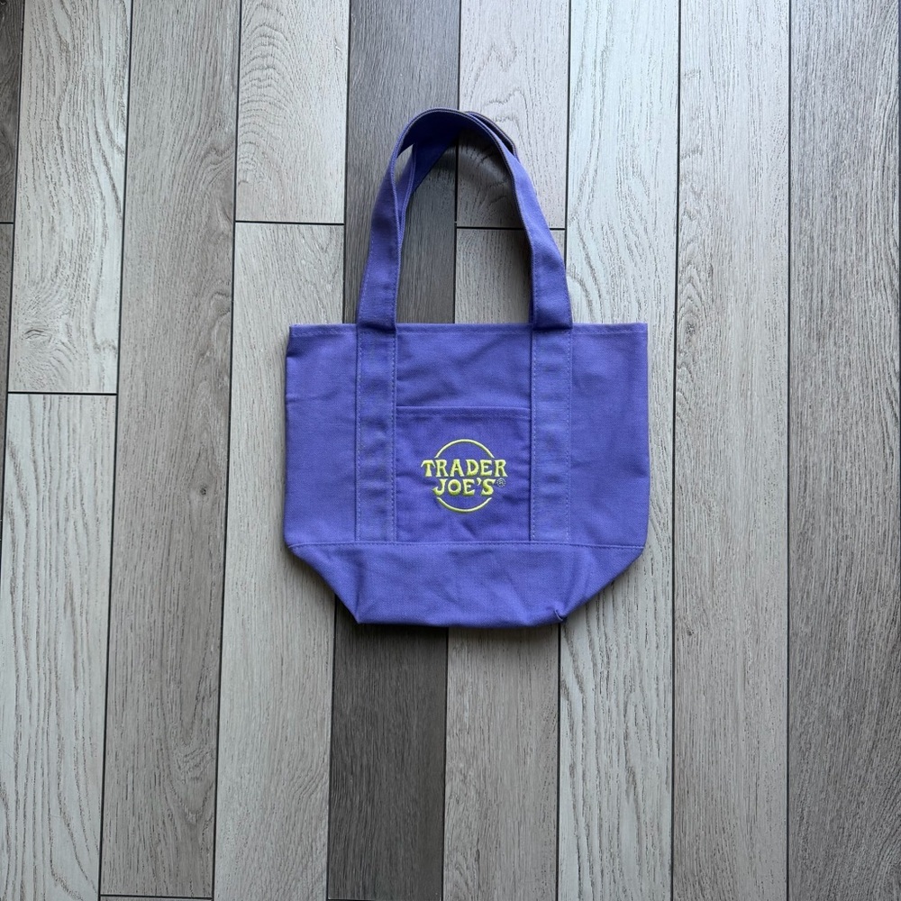Trader Joe’s Halloween Purple Tote Bag